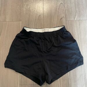 Soffe Women's Black Athletic Shorts